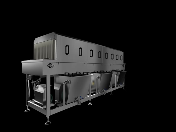 供應山東不銹鋼周轉筐洗筐機，洗箱機，塑料筐洗筐機，