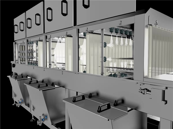 塑料筐清洗機客戶，塑料筐清洗機客戶案例，哪些客戶在用洗箱機，環(huán)速的洗箱機客戶