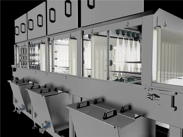 塑料筐清洗機客戶，塑料筐清洗機客戶案例，哪些客戶在用洗箱機，環(huán)速的洗箱機客戶