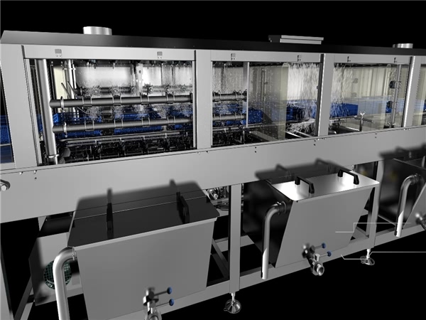 家禽雛雞塑料筐清洗機，洗筐機_清洗機_清洗設備_食品通用機械