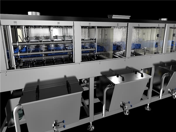 食品周轉筐清洗機批發_型號_廠家_價格，報價