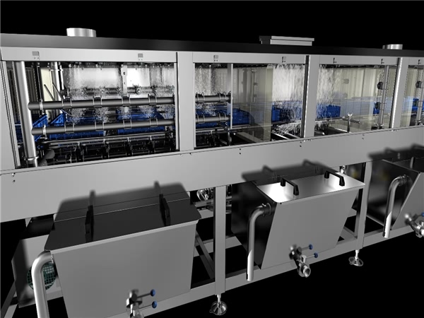 食品周轉筐清洗機批發_型號_廠家_價格，報價