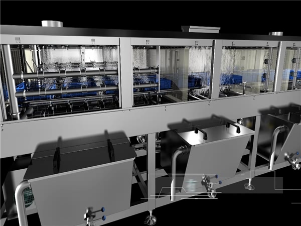 塑料筐清洗機客戶，塑料筐清洗機客戶案例，哪些客戶在用洗箱機，環速的洗箱機客戶