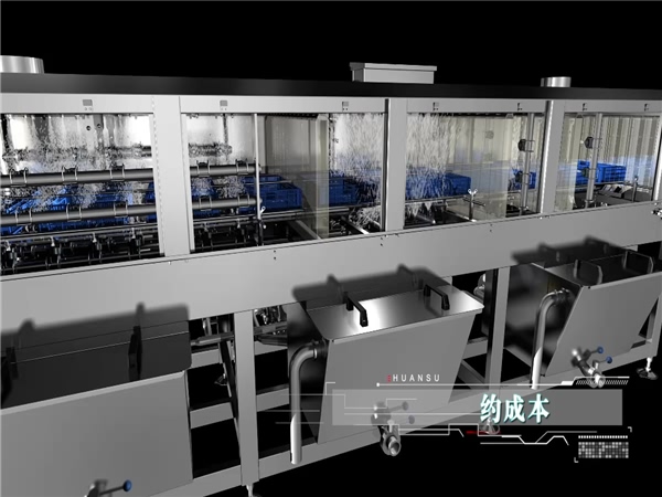 塑料筐清洗機客戶，塑料筐清洗機客戶案例，哪些客戶在用洗箱機，環速的洗箱機客戶