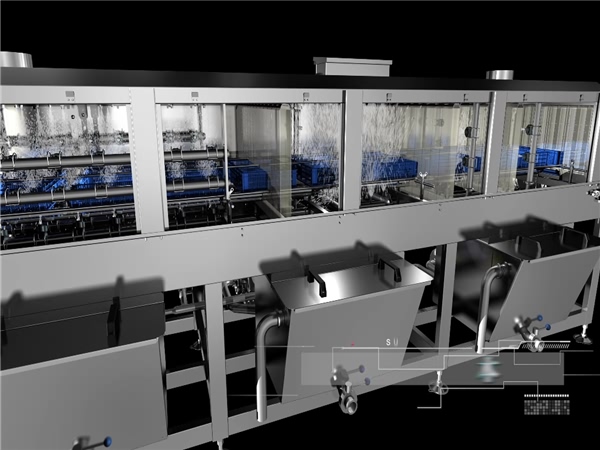 塑料筐清洗機客戶，塑料筐清洗機客戶案例，哪些客戶在用洗箱機，環速的洗箱機客戶